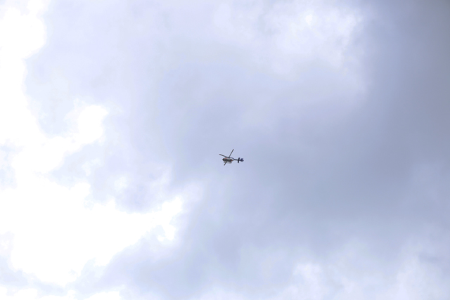 Politiehelikopter achtervolgd bestuurder met flessen lachgas op de A59 (Maasroute) Waalwijk