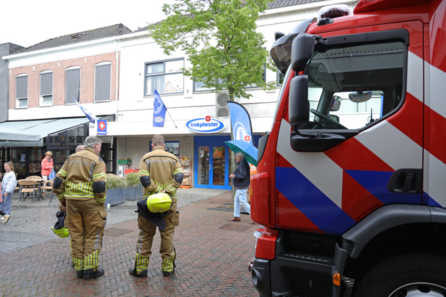 Trekpleister ontruimd vanwege gaslucht aan de Stationsstraat Waalwijk