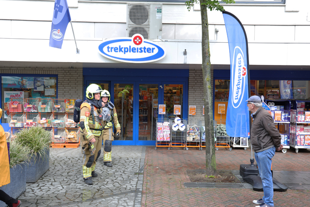Trekpleister ontruimd vanwege gaslucht aan de Stationsstraat Waalwijk