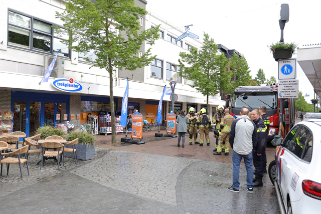 Trekpleister ontruimd vanwege gaslucht aan de Stationsstraat Waalwijk