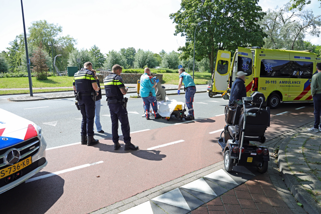 Automobilist gaat ervandoor na aanrijding met fietser aan de Burg. van der Klokkenlaan Waalwijk
