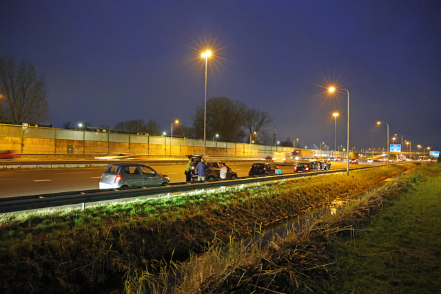 Aanrijding op de A59 (Maasroute) Waalwijk