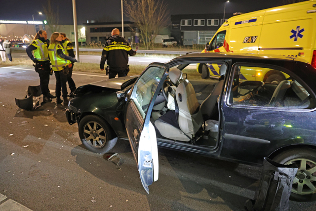 Dertien personen betrokken bij ongeval op de Midden-Brabantweg Waalwijk
