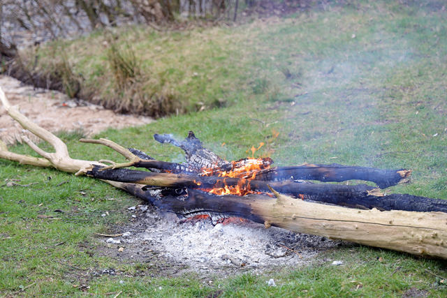 Brandweer rukt uit voor een buitenbrand in bossen aan de Drunenseweg Waalwijk
