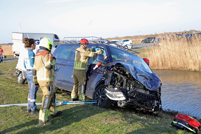 Ernstig ongeval op kruising aan de Weteringweg Waalwijk
