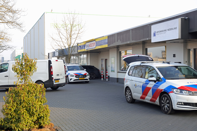 Overval op Toolstation aan de Prof. Zeemanweg Waalwijk