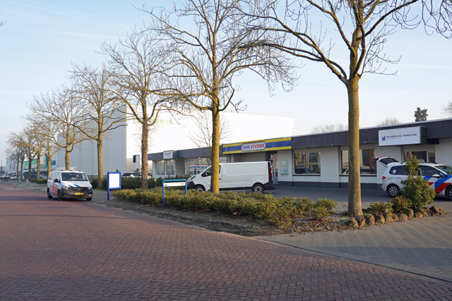Overval op Toolstation aan de Prof. Zeemanweg Waalwijk