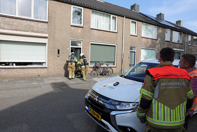 Gaslek aan Prof. Treubstraat zorgt voor inzet brandweer en Enexis