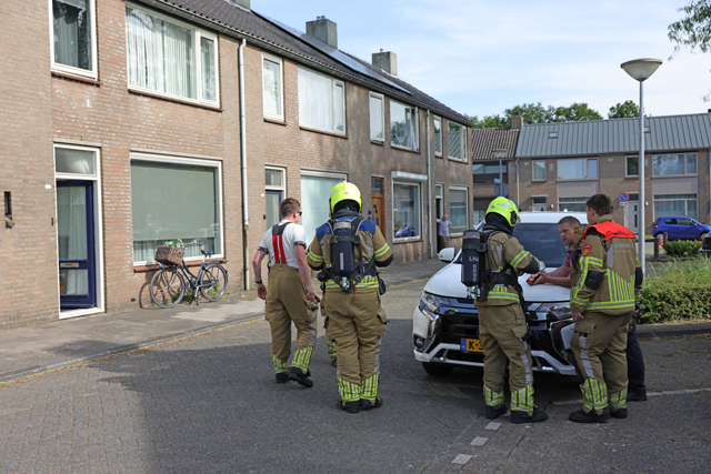 Gaslek aan Prof. Treubstraat zorgt voor inzet brandweer en Enexis