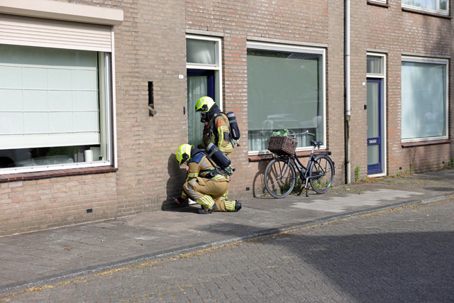 Gaslek aan Prof. Treubstraat zorgt voor inzet brandweer en Enexis