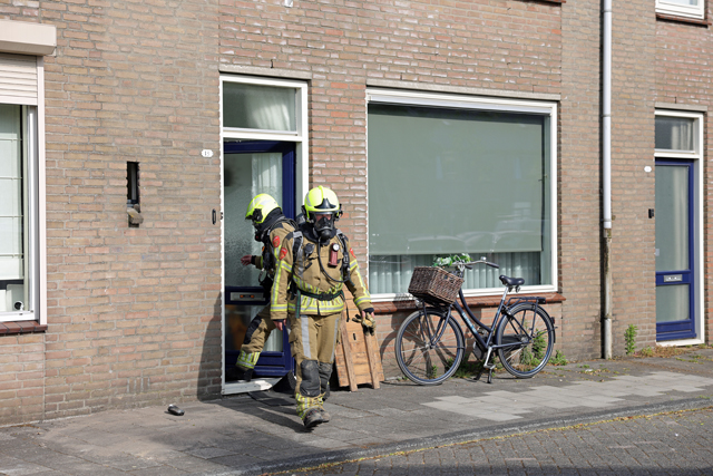 Gaslek aan Prof. Treubstraat zorgt voor inzet brandweer en Enexis