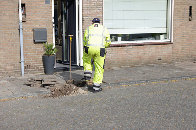 Gaslek aan Prof. Treubstraat zorgt voor inzet brandweer en Enexis