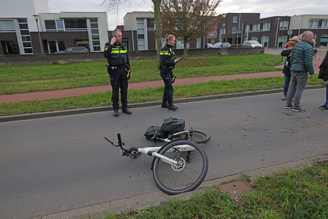 Fietser gewond bij aanrijding op de Noorder Allee in Waalwijk
