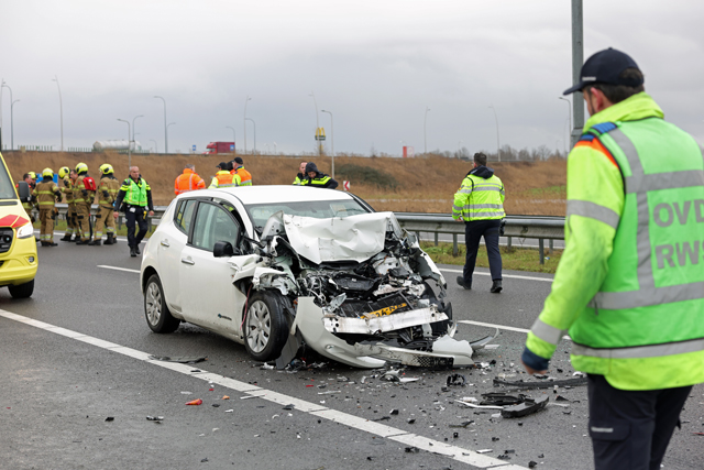 Ravage op A59 bij Waalwijk na ernstig ongeval