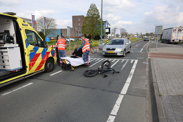 Fatbiker gewond na botsing met onder invloed verkerende automobilist Biesbosweg