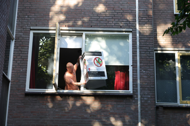 Politie valt woning binnen aan Diederikhof na anonieme tip: net geoogste hennepkwekerij ontdekt