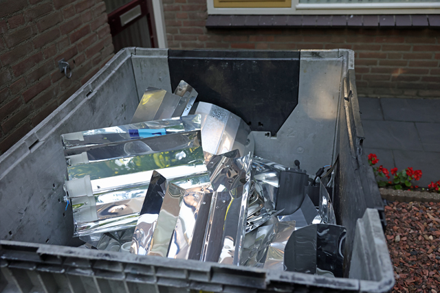 Politie valt woning binnen aan Diederikhof na anonieme tip: net geoogste hennepkwekerij ontdekt