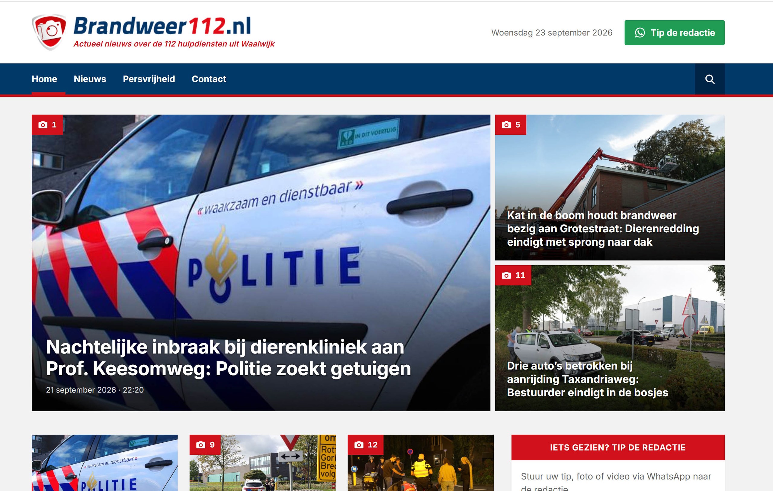 Brandweer112.nl lanceert gloednieuwe website: Klaar voor de toekomst!